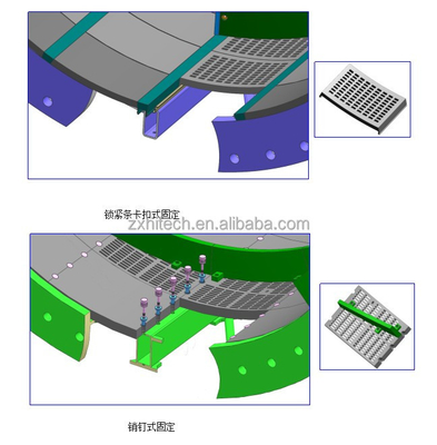 Rubber Trommel Screen Of Discharge Ends Of AG Mills SAG Mills And Ball Mills For Classification Of Material