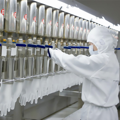 Mechanical Disposable Rubber Gloves Production Line Nitrile