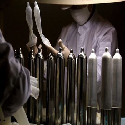 ISO9001 Condom Production Line 50Hz 690x465x728mm