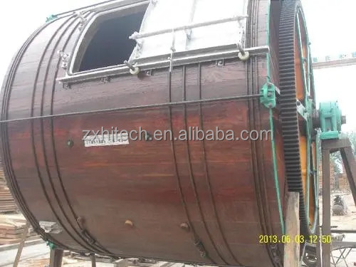 Leather drum cowhide processing leather processing drum leather milling drum