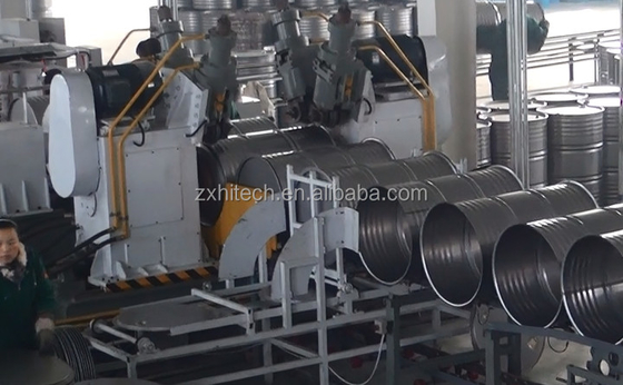200L iron oil drum production line equipment