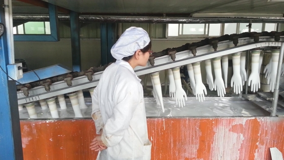 pe gloves Work Glove Making Machine Dotting Latex Mold Training  glove making machines