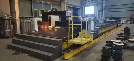 Horizontal Wavelength Fiber Laser Cutting Machine High Speed 120m/Min