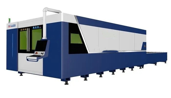 Horizontal Wavelength Fiber Laser Cutting Machine High Speed 120m/Min