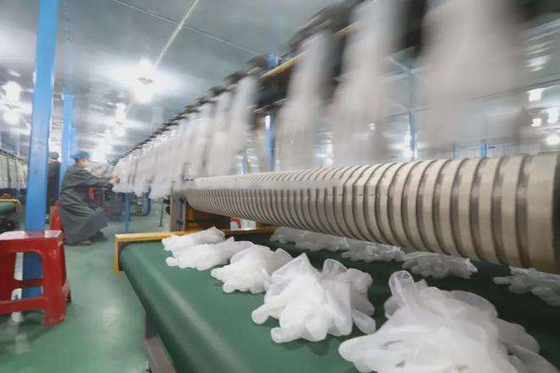 ZX Suppliers Work Glove Making Machine Dotting JB SDB Latex Mold Training Power Technical Air Sales Video Pcs Support Pl