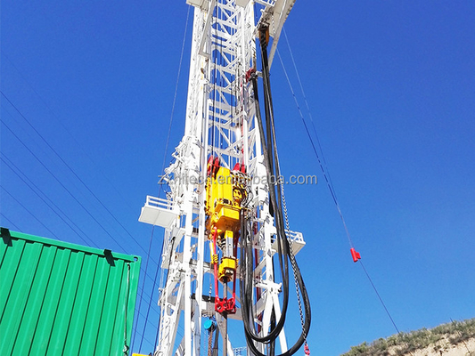 RG API Standard Oil Field Oil and Gas Well Bore Hole Truck Mounted Mobile ZJ30 750hp Drilling Rig and Workover Rig Max D