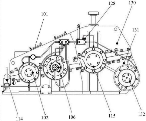 Oil Drilling Rig Drawwork 500 250 Clutch CARBON Party STEEL HEN Power TIME SERIES Sales HYDRAULIC RUBBER NEOPRENE Suppor