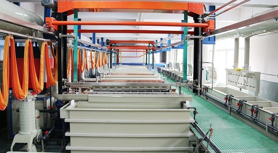 Gold Plated Silver Production Line Electroplating Production Line