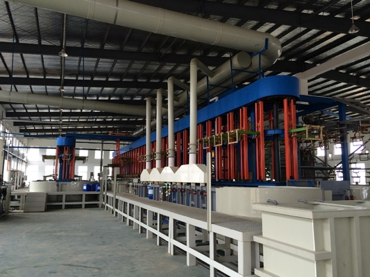 Gold Plated Silver Production Line Electroplating Production Line