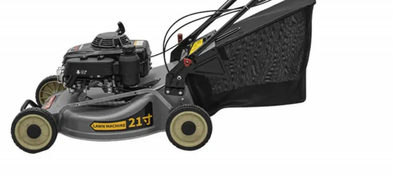 Side Mounted Gasoline Engine Four Stroke Lawn Mower Brush Cutter Weed Remover