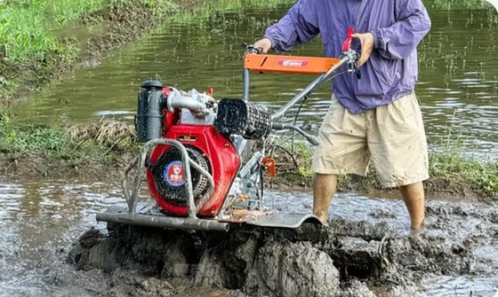 Rotary Tiller electric reel lawn mower Farmland Tractor